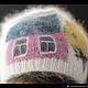 Заказать Шапочка "ДОМИКИ-К» из кроличьего пуха ручной работы. Анна Лесникова      Les accessoires. Ярмарка Мастеров. . Шапки Фото №3