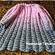 Cardigan Lalo Chinchilla. Gray-pink spikelets. Cardigans. Nainskaya +380977807514. Online shopping on My Livemaster.  Фото №2