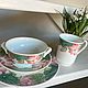 Винтаж: Сет "Цветущий лотос", Villeroy&Boch, Германия, Тарелки винтажные, Арнем,  Фото №1