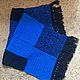 Knitted carpet in a square of different colors. Floor mats. vyazanaya6tu4ka. My Livemaster. Фото №4