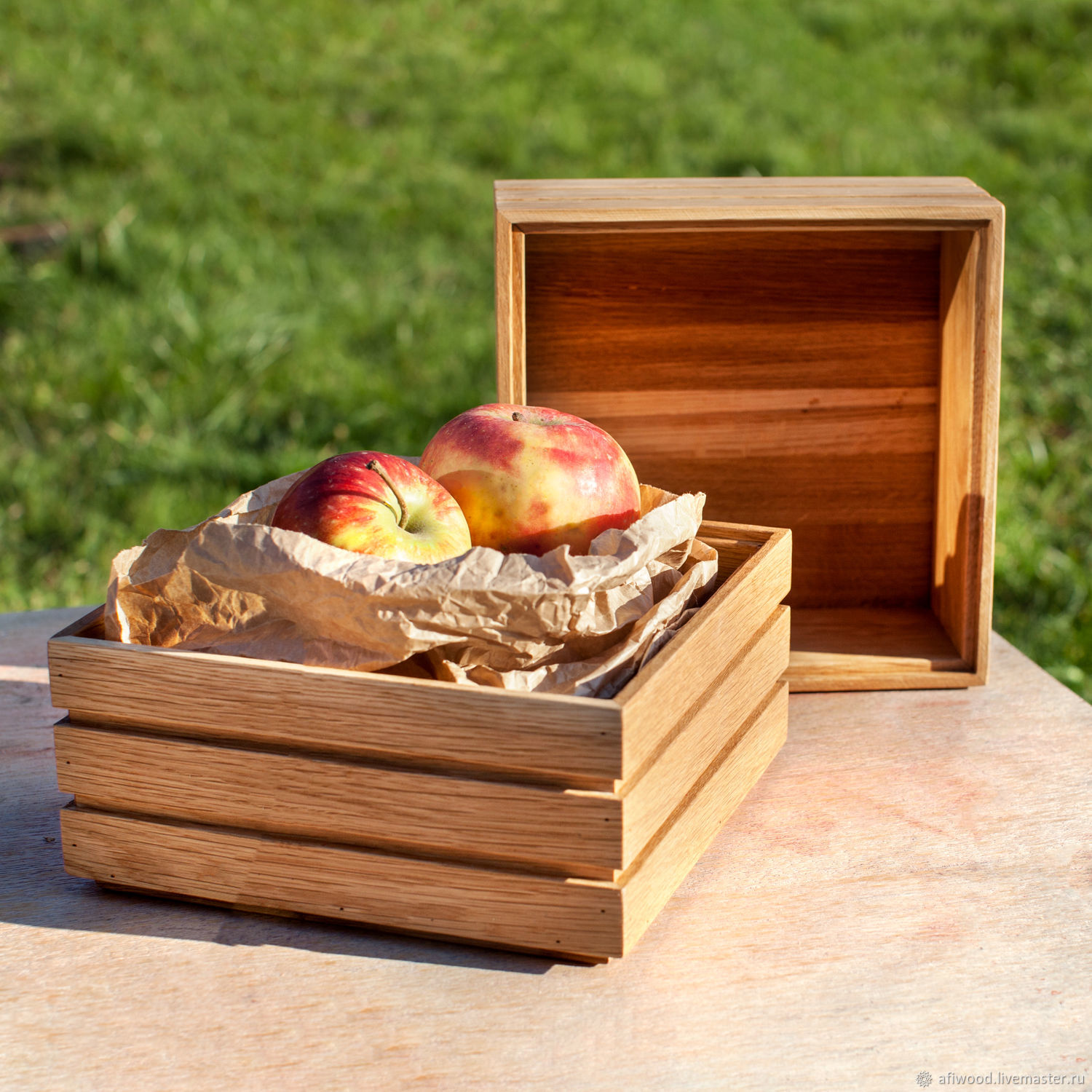 Ящики для фруктов деревянные
