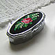 Order Pill box (small box) with embroidery 'rose and Lily of the valley'. Anna's pretty things (flowertenderann). Livemaster. . Box Фото №3