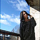 Свитер-платье BLACK. Платья. VIKULOVA Hand Made. Интернет-магазин Ярмарка Мастеров.  Фото №2