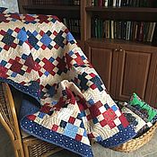 Для дома и интерьера handmade. Livemaster - original item Quilted patchwork quilt. Handmade.