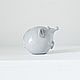 Ceramic mouse (white). Figurines. Hill & Mill. My Livemaster. Фото №4