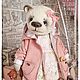 Тася мишка в технике тедди. Мишки Тедди. Татьяна Корчикова teddy & dolls. Ярмарка Мастеров.  Фото №6
