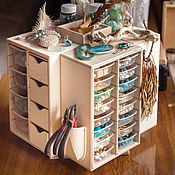 Органайзер, wooden organiser box, Система хранения мелочей