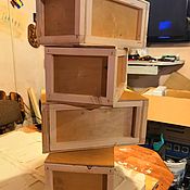 Материалы для творчества handmade. Livemaster - original item box: Packaging: Packing crate gift 30h20h15 cm. Handmade.