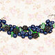 Bracelet with blueberries and blackberries. Bead bracelet. Romanycheva Natalia. Online shopping on My Livemaster.  Фото №2