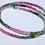 Украшения handmade. Livemaster - original item Delicate choker beads made of faceted tourmaline.. Handmade.