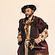 Henry VIII Tudor. Portrait Doll. GOLDENBEE. Online shopping on My Livemaster.  Фото №2