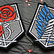 Anime Clothing Patch Wings of Freedom Attack of the Titans Chevron patch. Patches. shevronarmy. Online shopping on My Livemaster.  Фото №2