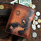 Men's wallet trifold. Goth skull wallet. Post apocalyptic. Wallets. InGAartWork. Online shopping on My Livemaster.  Фото №2