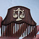 Wooden comb for hair signs of the zodiac 'Libra'. Combs. CreationSergea. Online shopping on My Livemaster.  Фото №2
