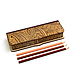 Box pencil case. Hard wood, Canisters, Tomsk,  Фото №1