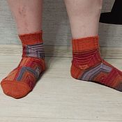 Аксессуары handmade. Livemaster - original item Socks: Reefs. Handmade.