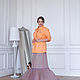 Floor length chiffon skirt with bright polka dots violet. Skirts. NATALINI. Online shopping on My Livemaster.  Фото №2