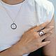 Кольцо Луна. Кольца. Quadrojewelry. Ярмарка Мастеров.  Фото №4
