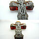 Order Crucifix amber carving silver R-543. Amber shop (vazeikin). Livemaster. . Cross Фото №3