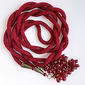Украшения handmade. Livemaster - original item Long lariat beads 
