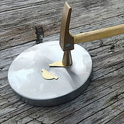 Материалы для творчества handmade. Livemaster - original item Round anvil, steel (height 1,2 mm). Handmade.