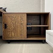 Для дома и интерьера handmade. Livemaster - original item Office cabinet made of elm wood (project for Stellini Textile Group). Handmade.