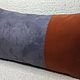 Декоративная подушка COMBO COL. VIOLET, hand made. Подушки. VGM-shop (vgm-shop). Интернет-магазин Ярмарка Мастеров.  Фото №2