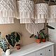 Абажур макраме «Весна». Люстры. home_macrame (Лидия Юшкова). Ярмарка Мастеров.  Фото №4