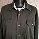 Винтаж: Продано Рубашка из хлопка 52-54 размер Wrangler. Рубашки винтажные. Vintage all size. Интернет-магазин Ярмарка Мастеров.  Фото №2