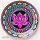 'Lotus Deluxe' decorative plate, Plates, Krasnodar,  Фото №1