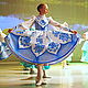 гжель, русский народный костюм, русские узоры,Russian national costume Russian folk dance dress