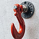 Order Hook for clothes made of cast iron fittings ' Hook 1'. uloft. Livemaster. . Hanger Фото №3
