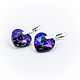 Swarovski 6228,10мм, Heliotrope. Кристаллы. Real Dream /    Реальная Мечта. Интернет-магазин Ярмарка Мастеров.  Фото №2