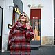 Пальто "Мохеровая клеточка", Пальто, Москва,  Фото №1