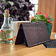 Business card holder Python leather. Business card holders. exotiqpython. Online shopping on My Livemaster.  Фото №2