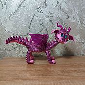 Куклы и игрушки handmade. Livemaster - original item Pink Dragon. Handmade.