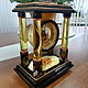 Часы каминные из янтаря. Элитный авторский янтарный подарок. Часы классические. Балтамбер (Янтарь Балтики) (baltamber). Ярмарка Мастеров.  Фото №5