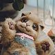 Котенок Сёмушка тедди. Мишки Тедди. Ольга Веселова «Mi-Mi Toys». Ярмарка Мастеров.  Фото №4