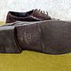 Винтаж: Мужские туфли на шнуровке, wingtip brogue. Обувь винтажная. Мода с секретом (moda-s-sekretom). Ярмарка Мастеров.  Фото №5