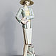 Винтаж: Мэйбл Giuseppe Armani Capodimonte Florence статуэтка 0691C. Статуэтки винтажные. Kunst Galerie. Ярмарка Мастеров.  Фото №6
