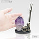 Order Bronze wild Boar with amethyst gift to the head. Miner premium - Ltd Moscow (mineralpremium). Livemaster. . Line Фото №3