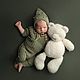 Комплект для фотосессии  новорождённого "Olive baby", Комплекты одежды для малышей, Минск,  Фото №1