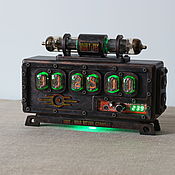 Для дома и интерьера handmade. Livemaster - original item Copy of Nixie tube clock "Fallout #3" + box. Handmade.