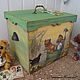 'Mishkin fun'-Box. Storage Box. Hundred centuries. Online shopping on My Livemaster.  Фото №2