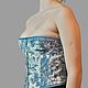 Order  Corset with cups, large size made of denim. silk fairy tale. Livemaster. . Corsets Фото №3