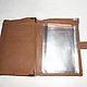 The driver's wallet Purse leather Cover for avtodokumentov brown SCORPION, Lara&Ko. fair masters
