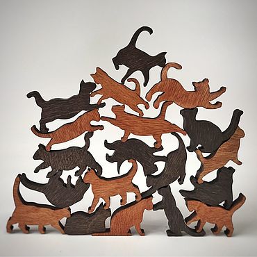 Куклы и игрушки ручной работы. Ярмарка Мастеров - ручная работа Cat Tower. Handmade.