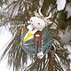 Toy for the Christmas tree Bull, interior, souvenir bull (Christmas toys). Christmas decorations. Anastasiya Kosenchuk. Online shopping on My Livemaster.  Фото №2