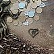 Панно,,Денежное дерево из монет,,Золотой Дуб,,. Панно. Мастерская Натальи Подвойской. Ярмарка Мастеров.  Фото №4