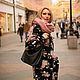 Oversize coat 'Roses'. Coats. Alexandra Maiskaya. My Livemaster. Фото №5